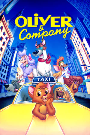 Oliver & Company (1988) Hindi Dual Audio 480p BluRay 280MB